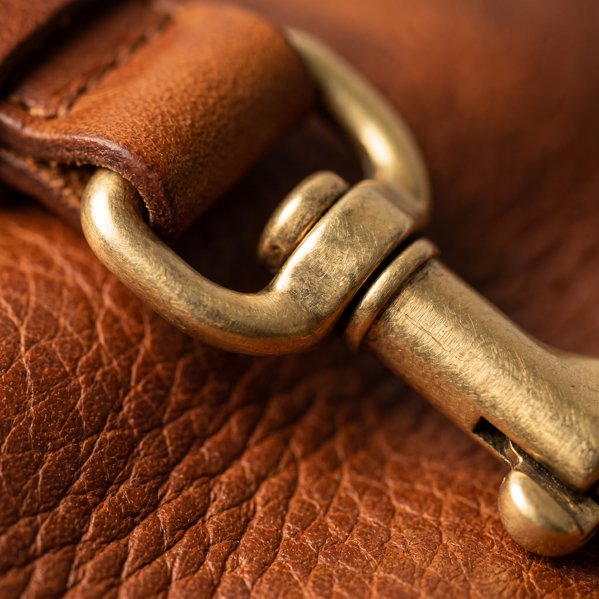 Luxury Leather Dog Collar and Leash with Airtag